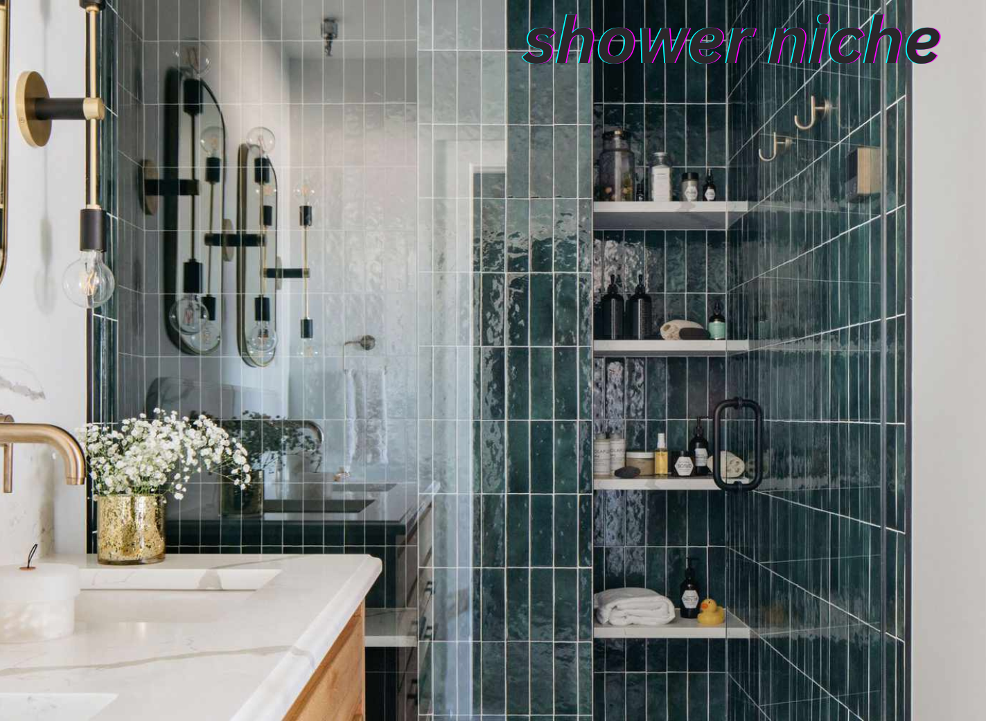 shower niche